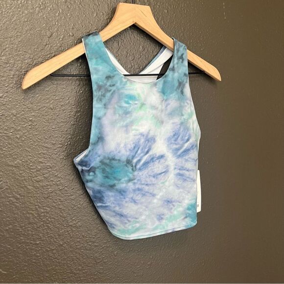 Athleta Conscious Crop Printed Bra A-C - Picture 5 of 14